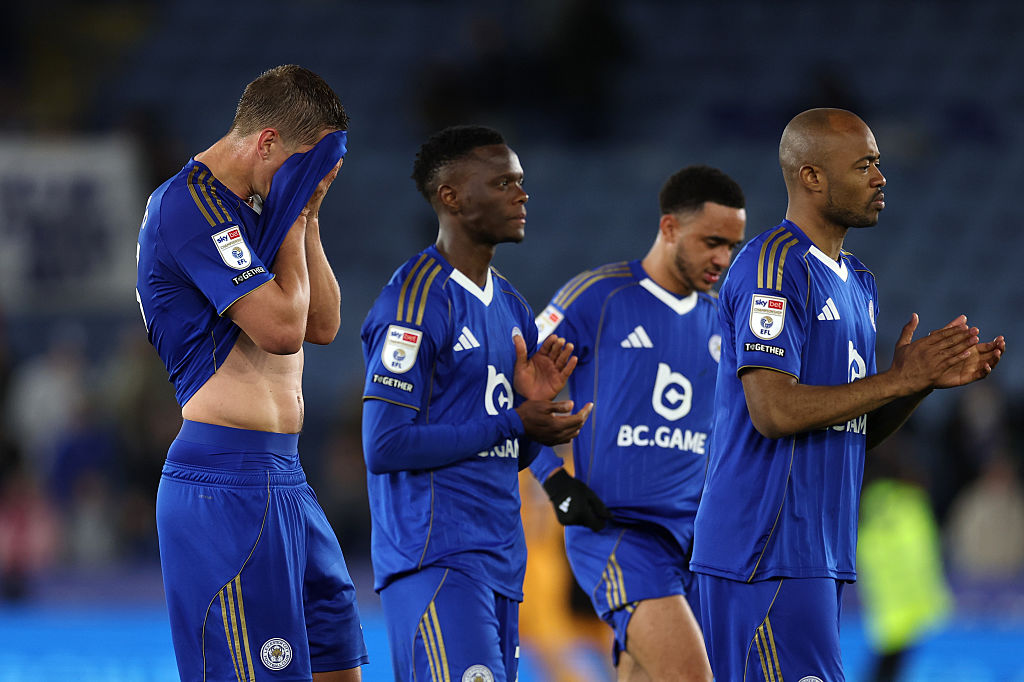 Leicester players were roundly slammed following their relegation to League One