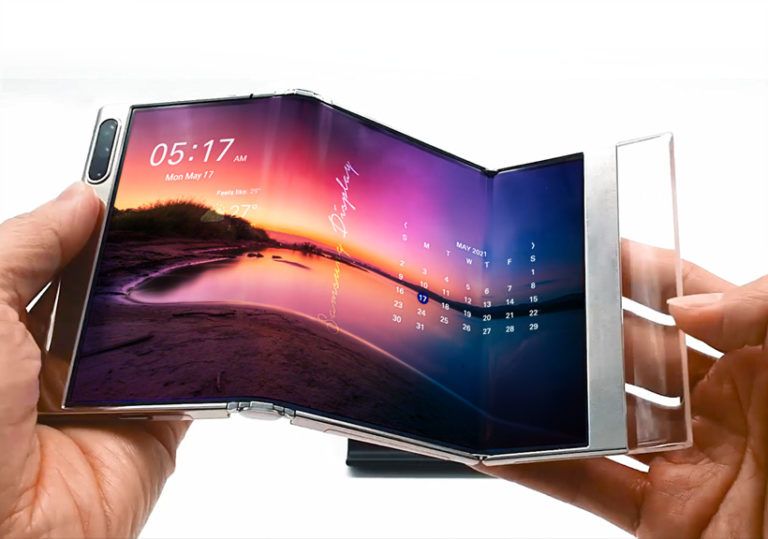 Samsung concept devices show off the stunning foldable phone of the