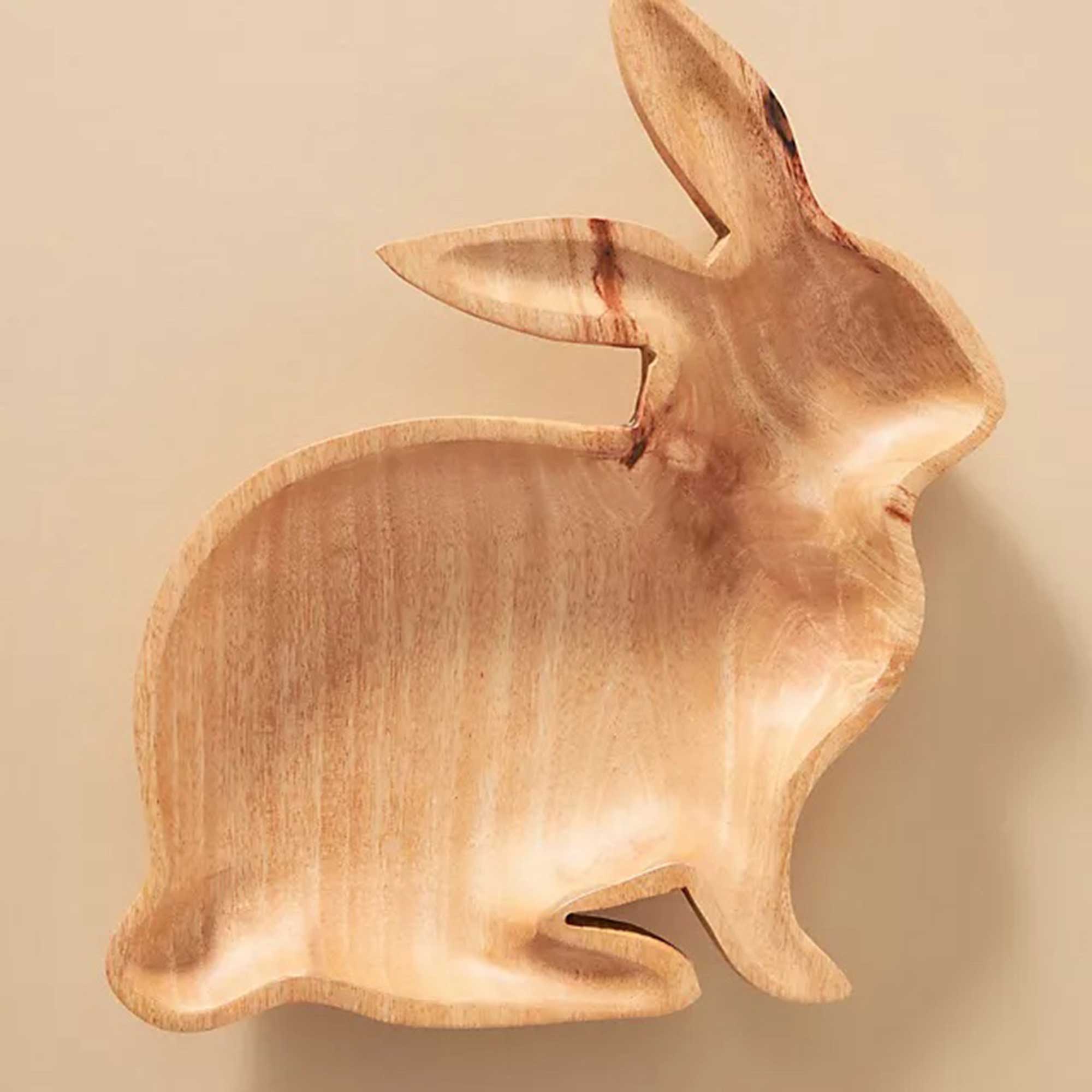 wooden bunny tray