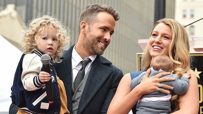 Ryan Reynolds and family