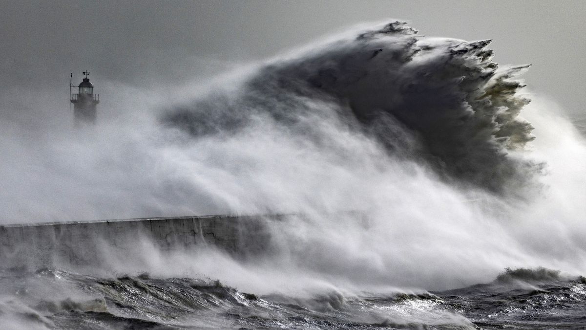 Record-breaking winds blast Europe in the worst storm in decades