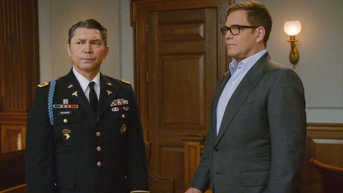 Lou Diamond Phillips as Colonel Victor Taggert and Michael Weatherly as Dr. Jason Bull.