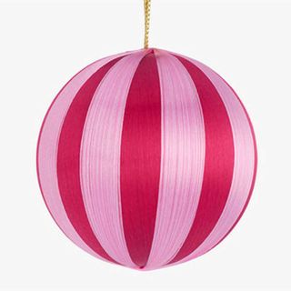 Pink and red bauble