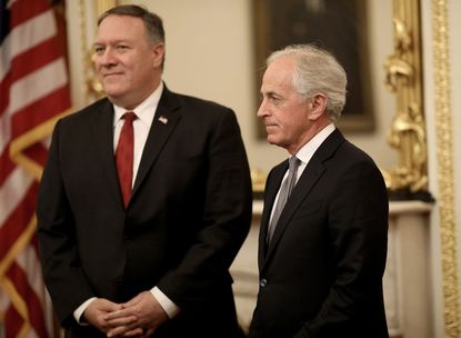 CIA Director Mike Pompeo and Sen. Bob Corker