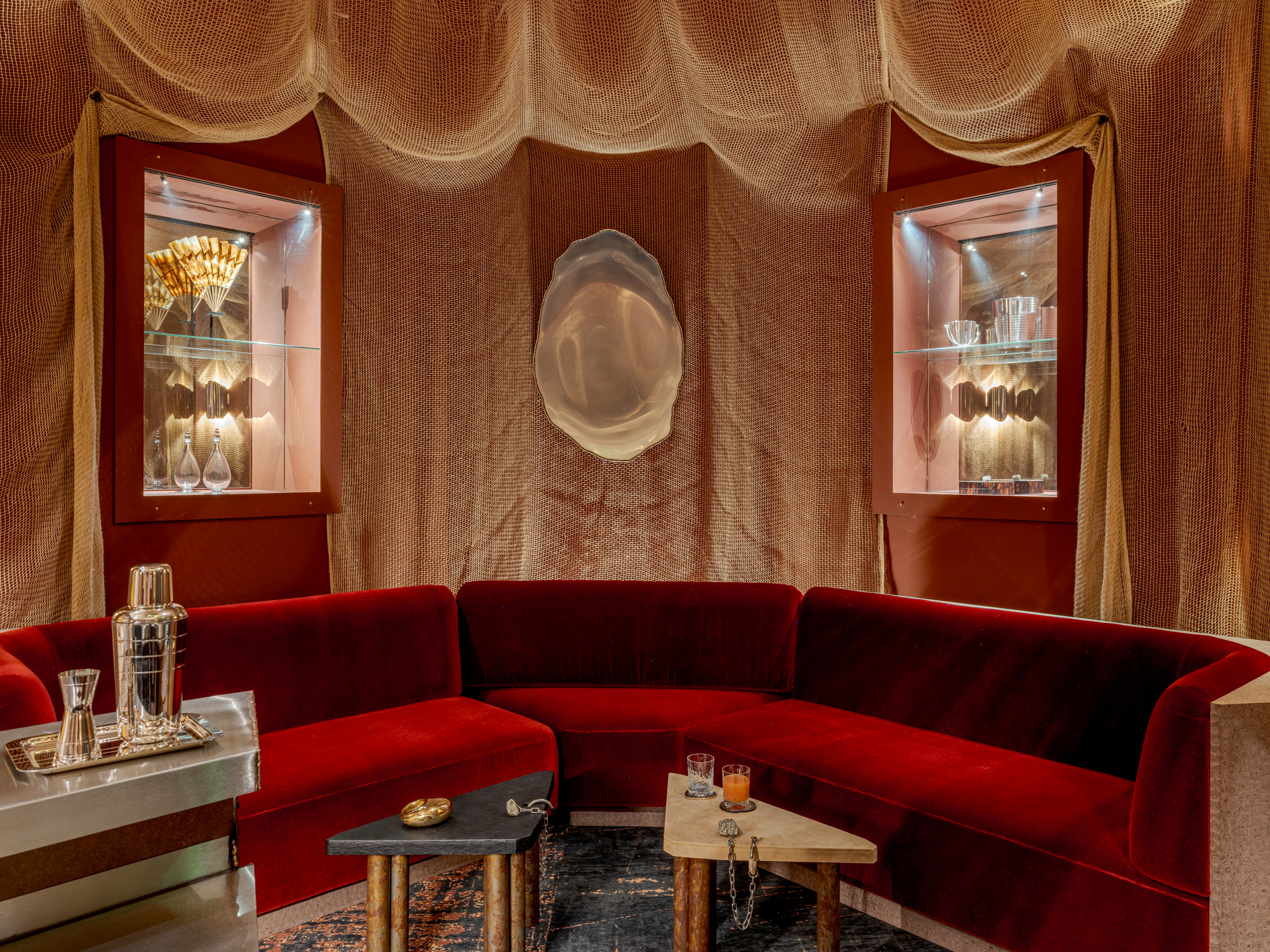 Salon des Nouveaux Ensembliers interiors by Sophie Dries
