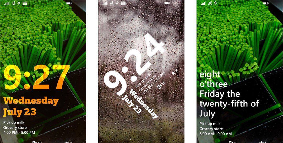 Hands-on with the new Live Lock Screen app for Windows Phone 8.1 ...