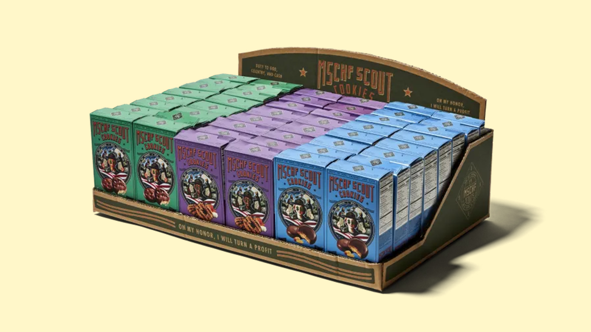 MSCHF Scout Cookies collection