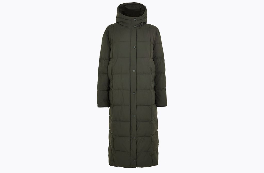 m&s padded duvet coat