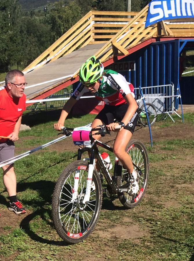 2013 Junior world champion Alessandra Keller (Switzerland)