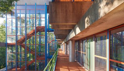韦尔斯利学院的可持续建筑内饰由S亚博极速线上娱乐OM设计，植物园