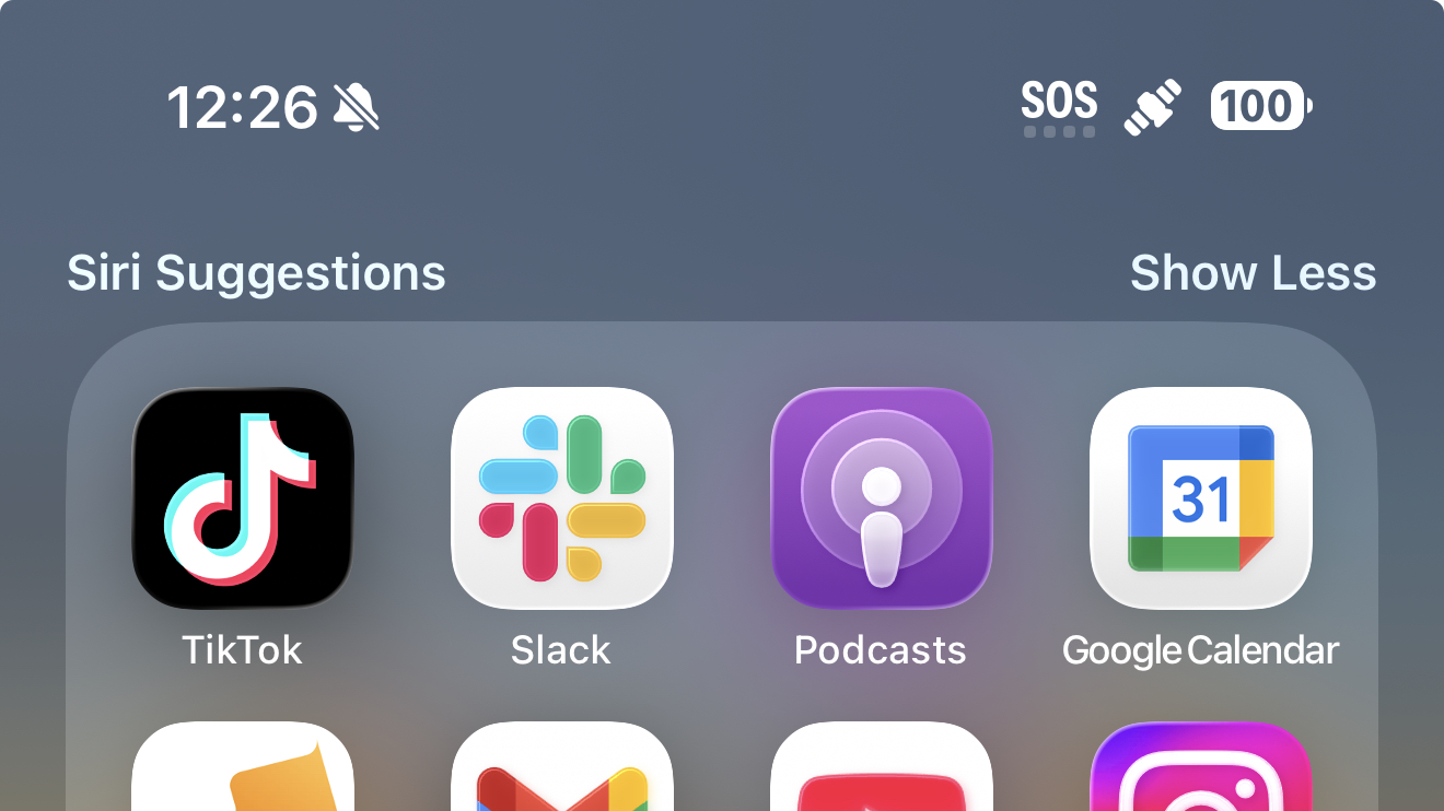 Verizon Outage &amp;ndash; SOS on iPhone screen