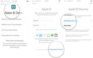 How to set up your iPhone or iPad as new: Sign in with an exisiting iCloud Apple ID. You can tap use different Apple IDs for iCloud and iTunes, if you need to. Create a new Apple ID. If you want, you