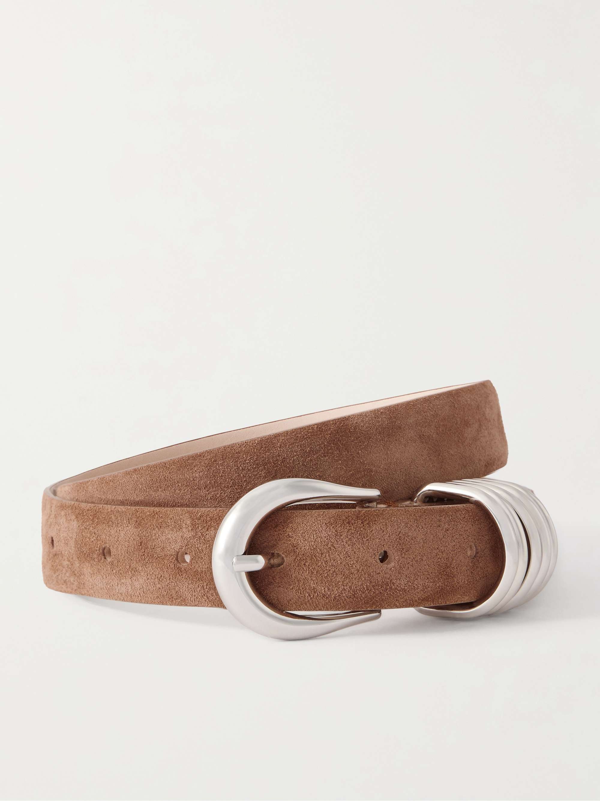 Hollyhock Suede Waist Belt