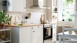white ikea kitchen