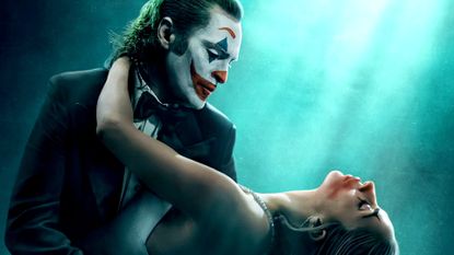 Upcoming superhero movies: Joaquin Phoenix as Arthur Fleck and Lady Gaga as Harley Quinn in the movie Joker 2.
