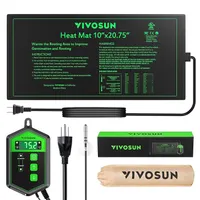 VIVOSUN Seedling Heat Mat and Digital Thermostat Combo Set