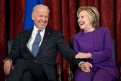 Hillary Clinton and Joe Biden, not 2020 frontrunners