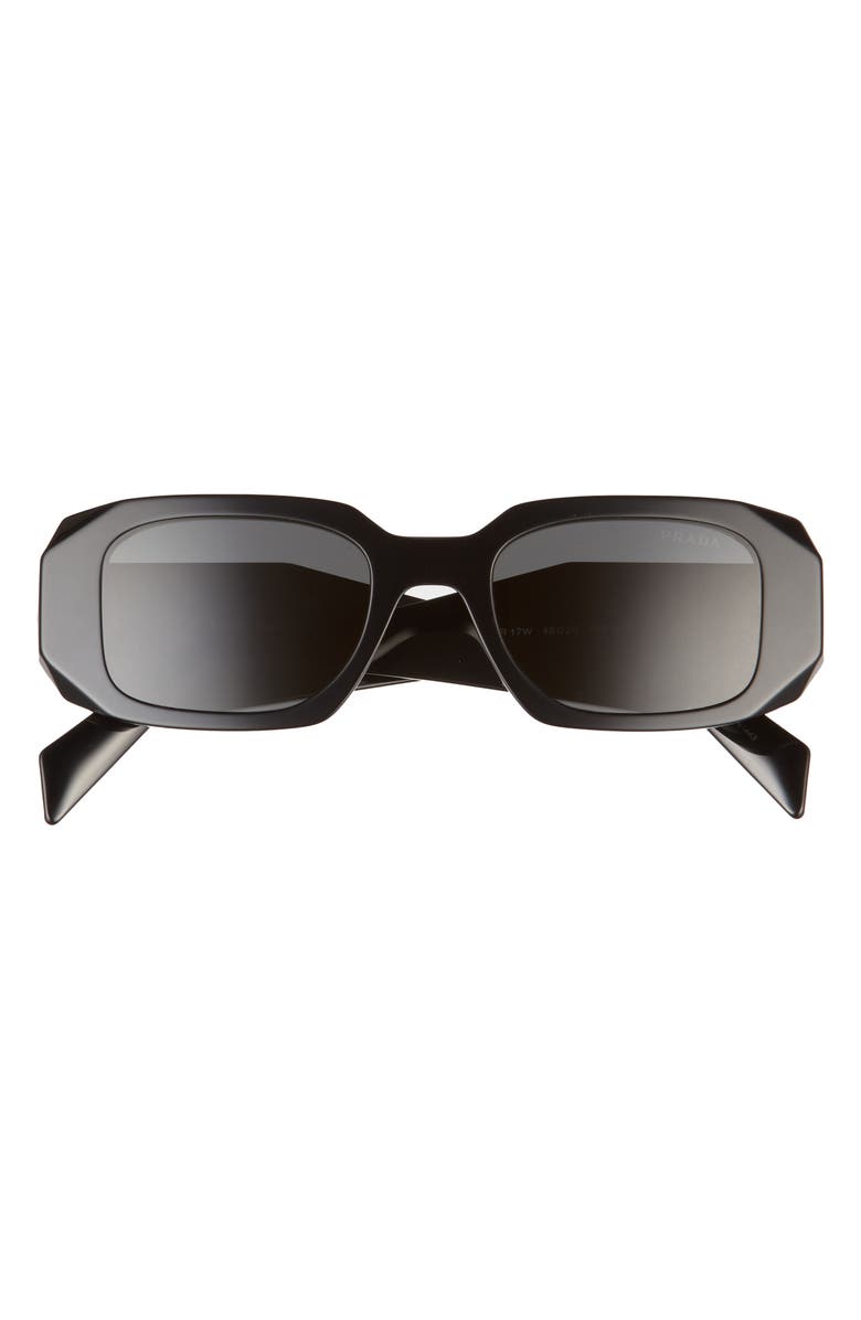 Runway 49mm Rectangular Sunglasses