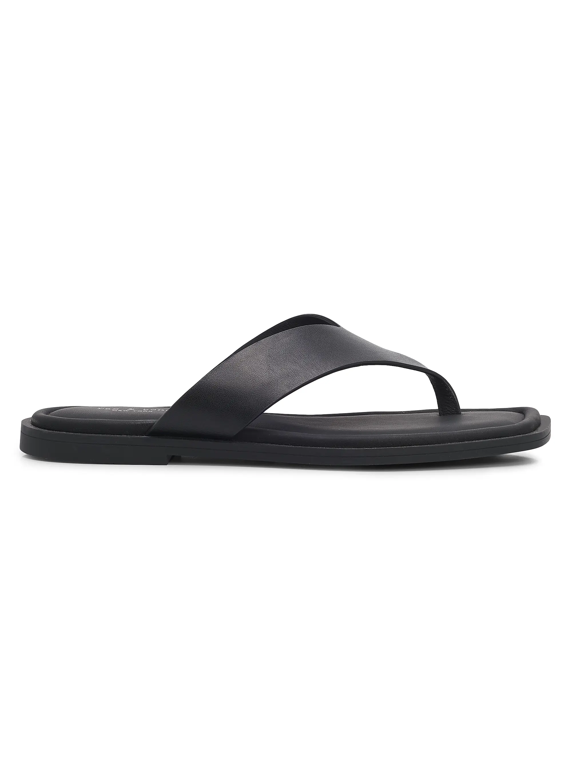 Gracie Leather Flat Sandals