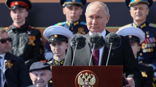 Putin at russia victory day military parade