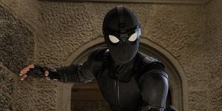 Spider-Man in the stealth suit
