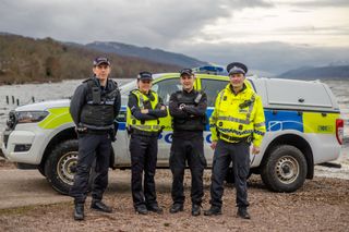 Highland Cops on BBC2 follows the police team fighting crime in remote areas of Scotland.