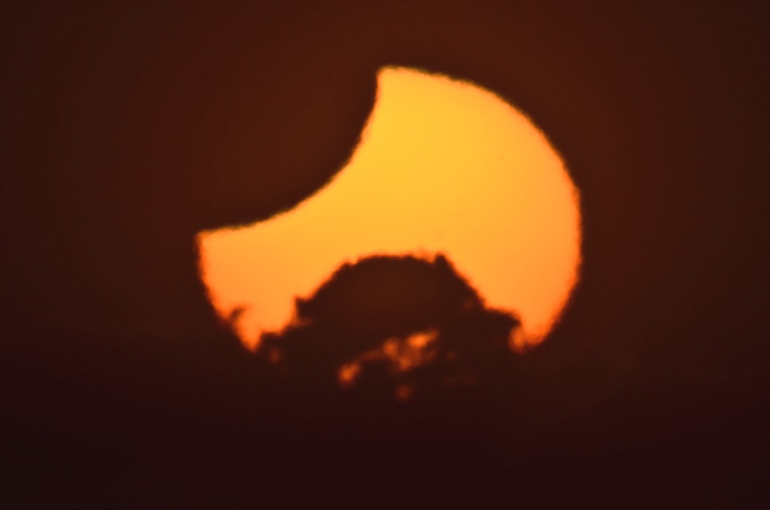 James Tse snapped this stunning photo of the partial solar eclipse on Nov. 25, 2011 from New Zealand.