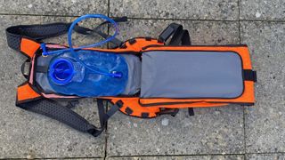 Mission Workshop Hauser 10L hydration pack opened up