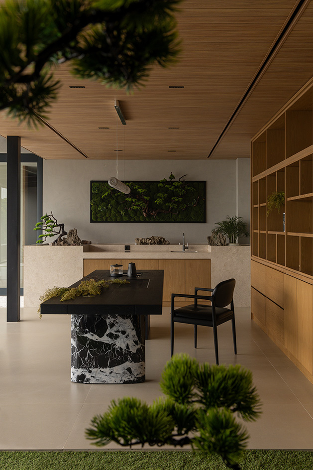 view of tropical Indonesian home SE House