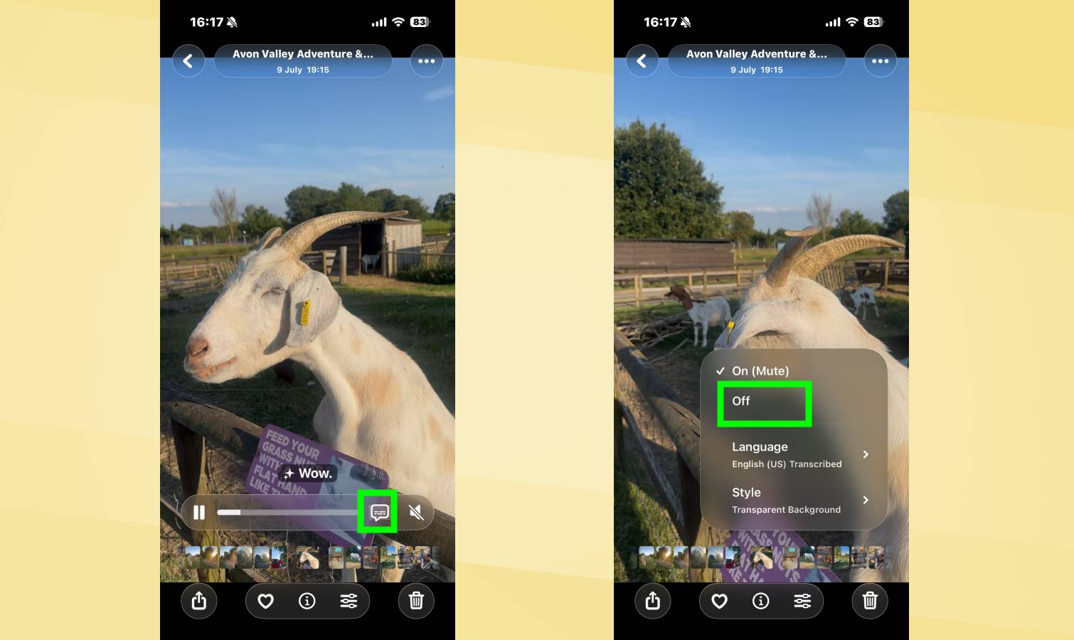 How to turn off auto subtitles on iPhone video in iOS 27