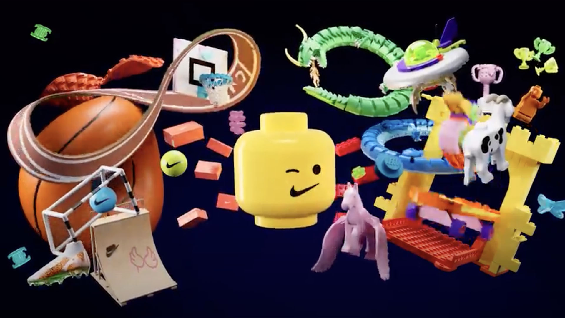 LEGO x Nike partnership teaser