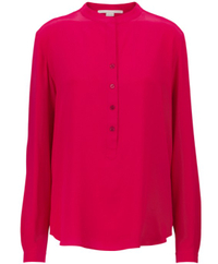 Eva silk crêpe de chine shirt, $595