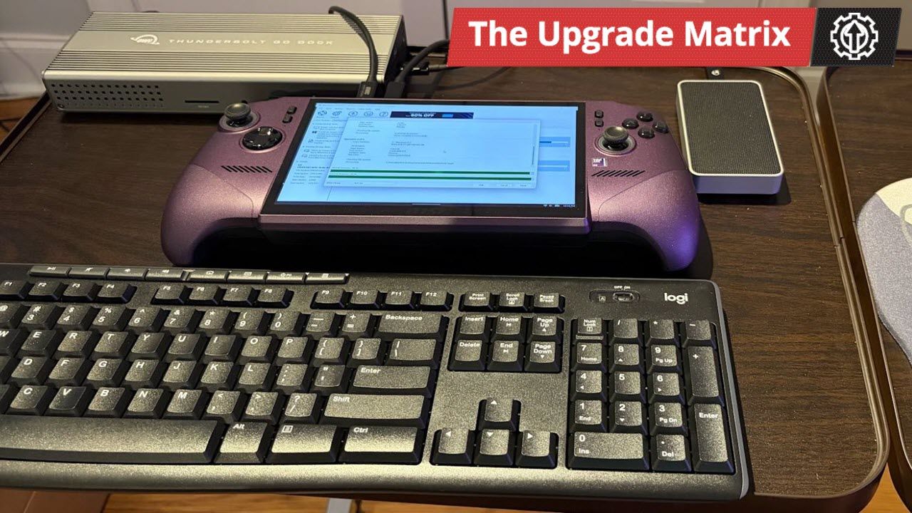 Upgrading an MSI Claw 8 EX AI+ handheld gaming PC with a 2TB SSD
