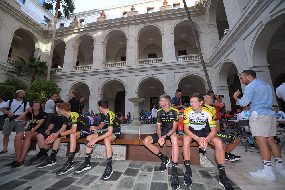 Mitchelton-Scott at the Vuelta a Espa&ntilde;a team presentation