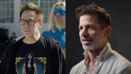 James Gunn and Zack Snyder