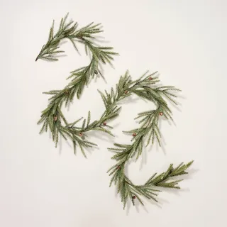 12' Faux Spruce Christmas Garland - Hearth & Hand™ With Magnolia