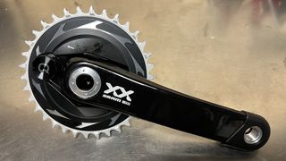 XX SL gets the option of a dedicated double sided Quarq power spider