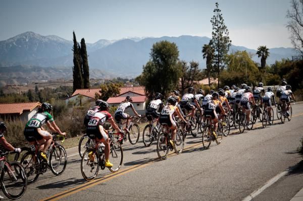 The weather stayed clear for the women
