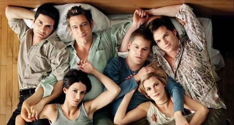 The cast of Queer as Folk (2000).