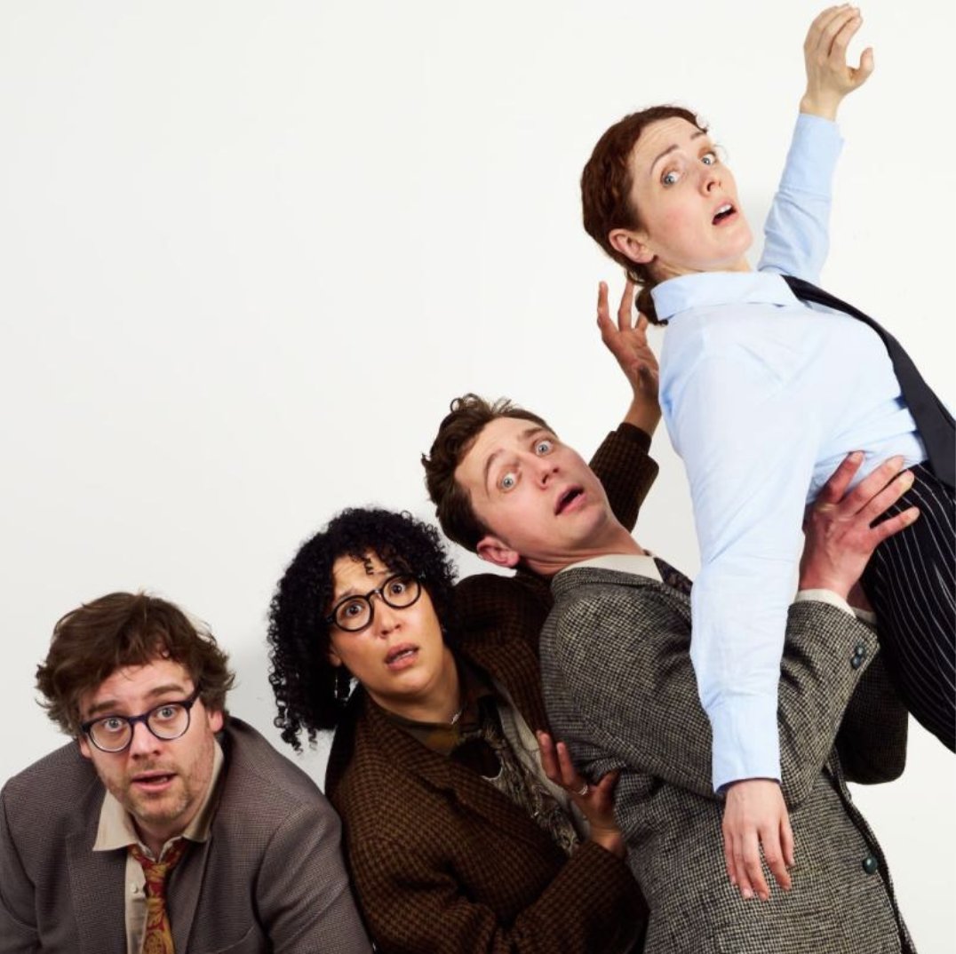 an image of the poster showing the four cast members
