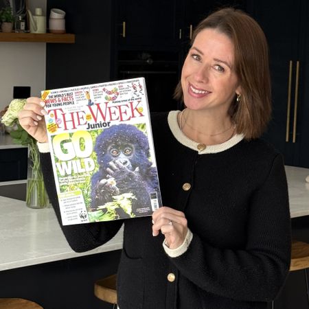 Kerry Whelpdale with The Week Junior