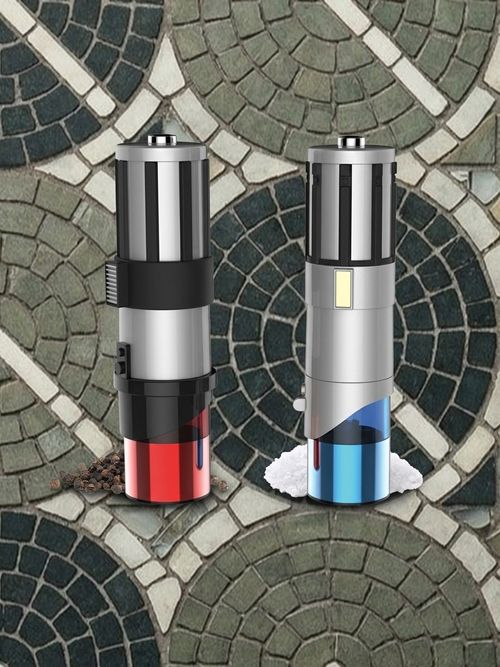 Lightsaber Electric Salt and Pepper Mill Grinder