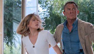 Léa Seydoux and Daniel Craig in No Time To Die