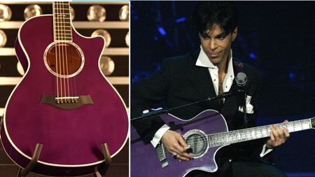 Prince's Taylor 612ce acoustic guitar 
