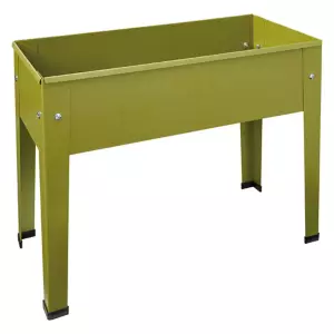 Mini Light Weight Raised Planter, Green