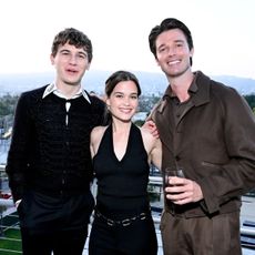 Sam Nivola, Sarah Catherine Hook and Patrick Schwarzenegger