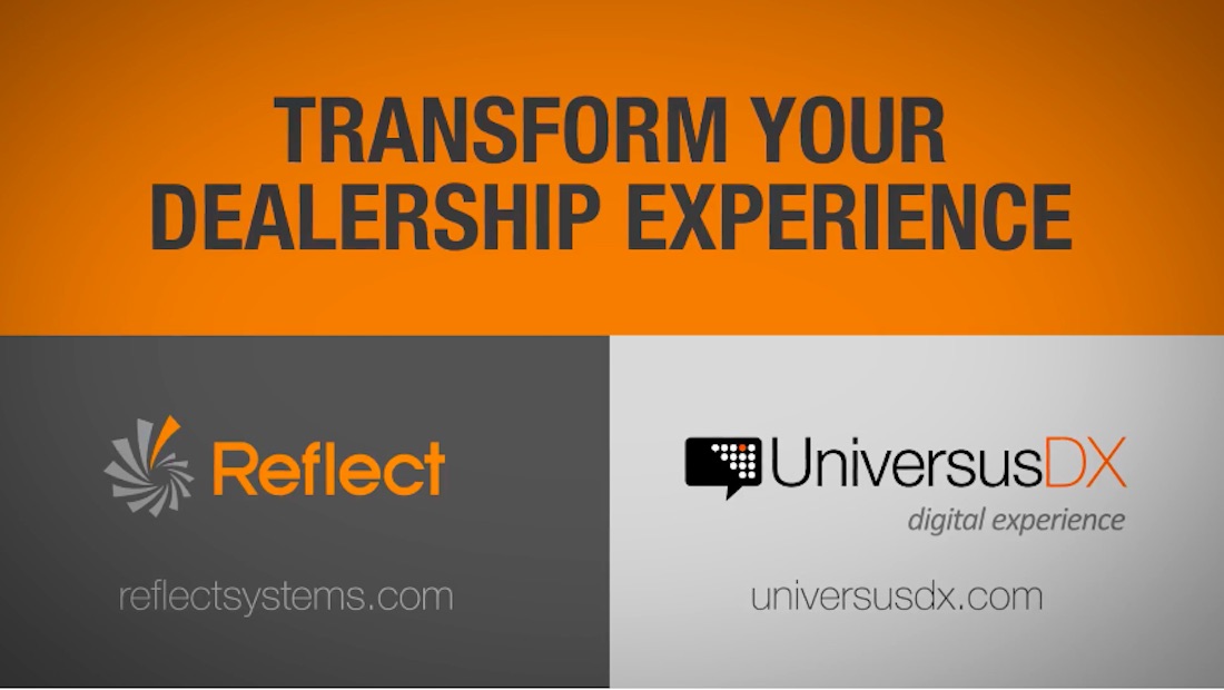 Reflect and UniversusDX Announce Alliance to Digitize Car Dealerships