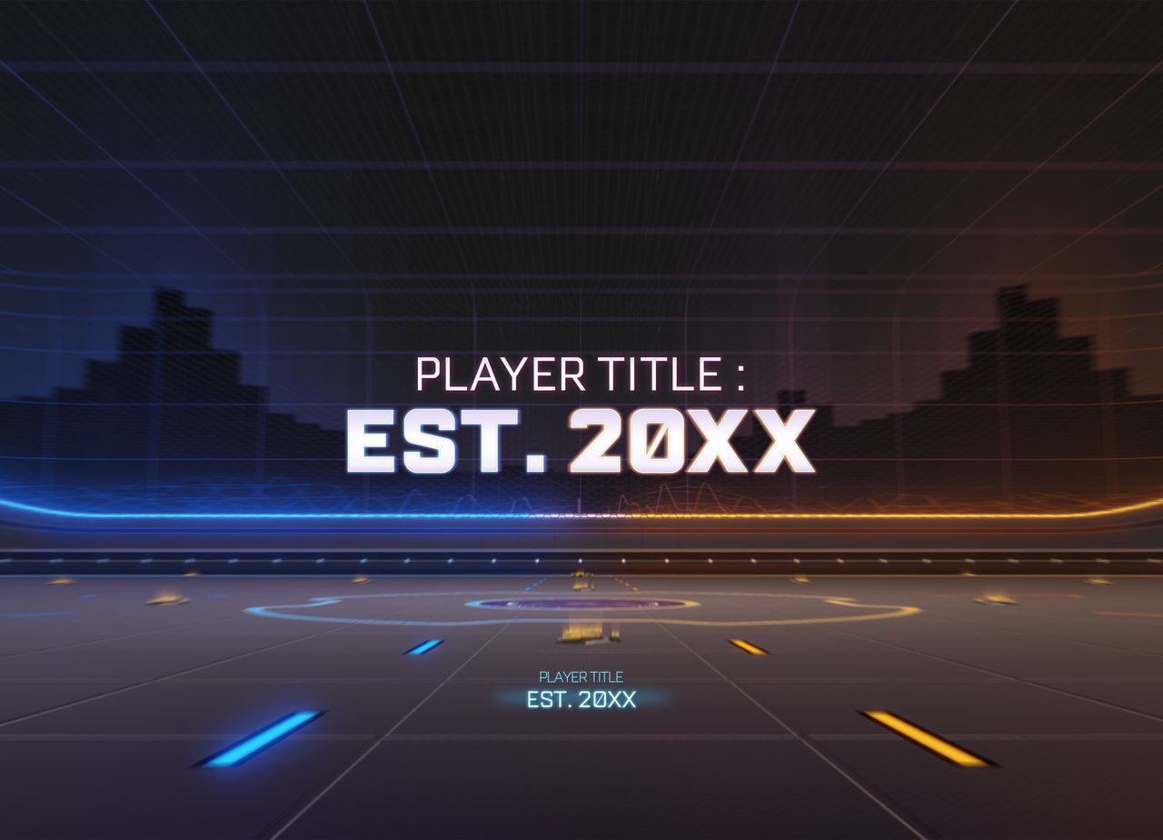 The Est. 20XX player title (which will show the first year you played).