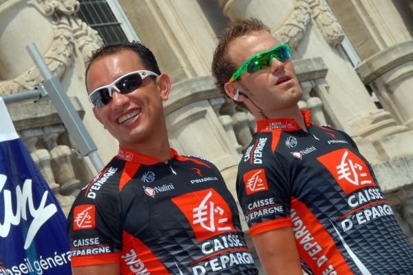 Marlon Perez and Jose Joaquin Rojas were chillin' at the presentation.