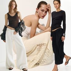 fashion collage of three H&M looks available at Nordstrom 2026